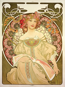 《夢想》 1897年　©Mucha Trust 2013