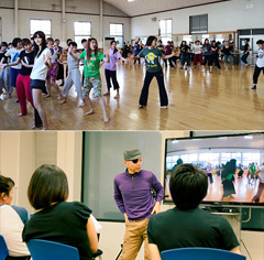 今年2月以降、日本女子体育大学や六本木のビルの一室などでの度重なる練習やワークショップを経て、ダンスは次第にかたちになり、全体の計画が固まっていった。